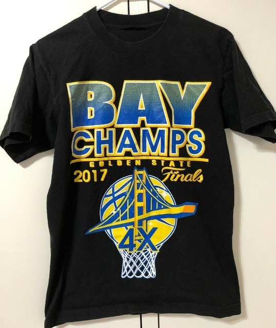 NBA playoffs Golden State Warriors T-Shirt black 2017 | eBay