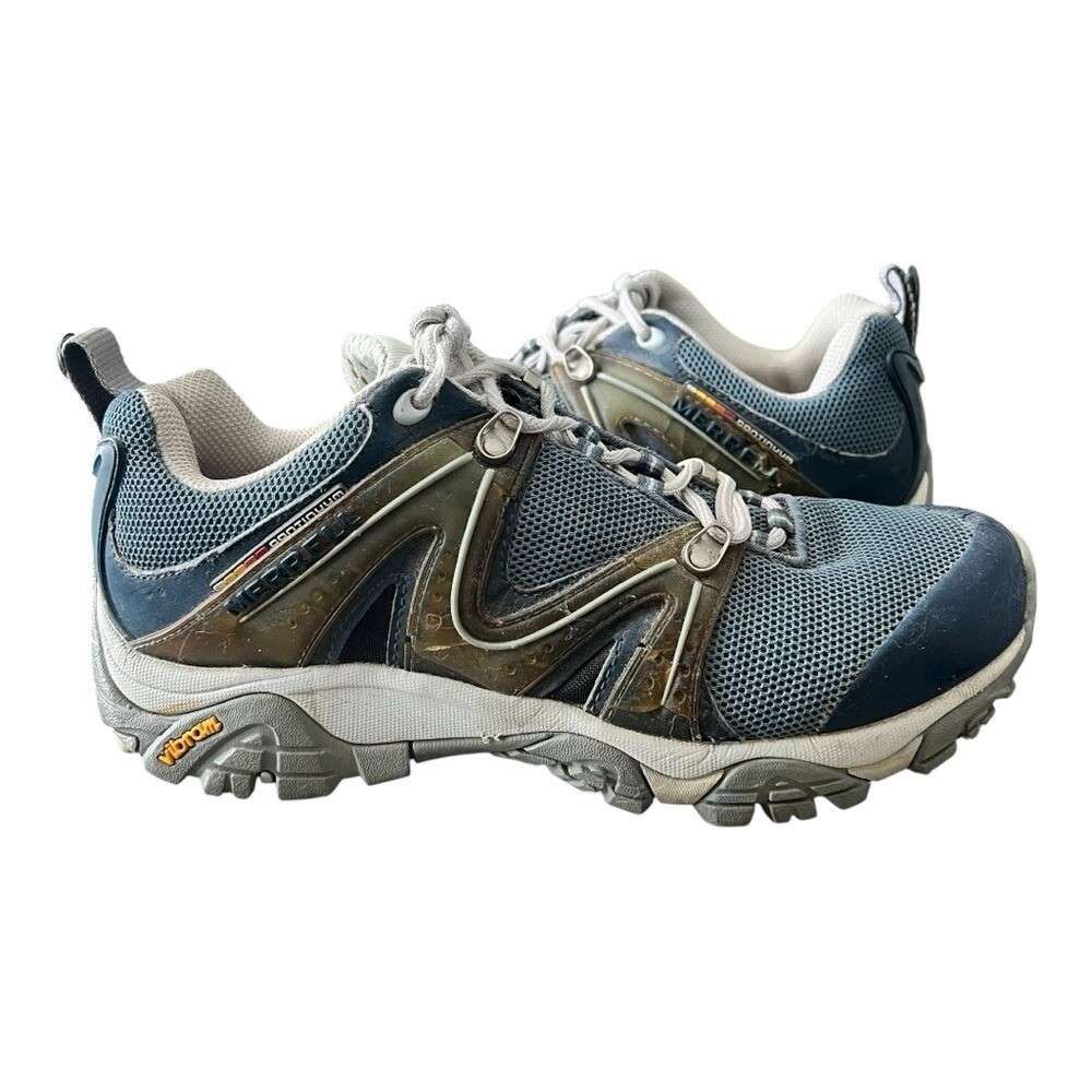 Merrell Reactor Ventilatore Continuum Vibram Sneakers Scarpe Donna Taglia 9 Difettose
