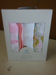 cloud island swaddle blankets