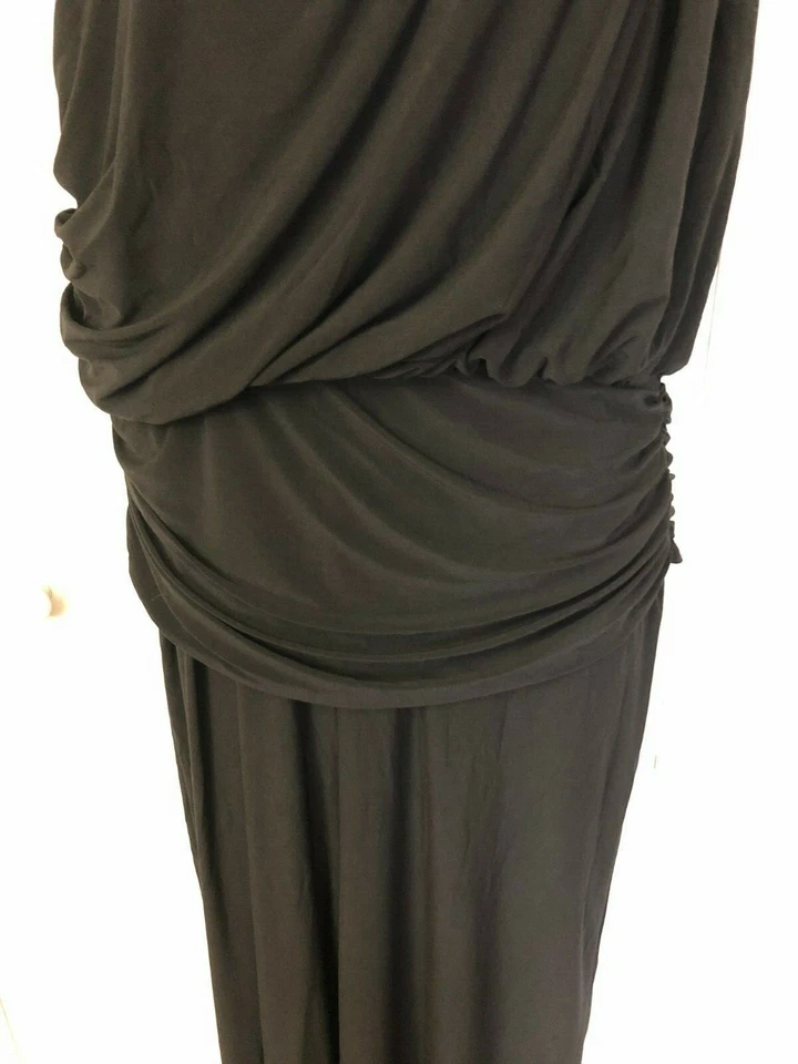 Traje de pantalón negro de una pieza Marc Bouwer para mujer talla pequeña Foto 4 de 4