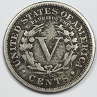 1897 United States Liberty "V" Nickel - Fine (F) KM#112 - 4373-AH — photo 2