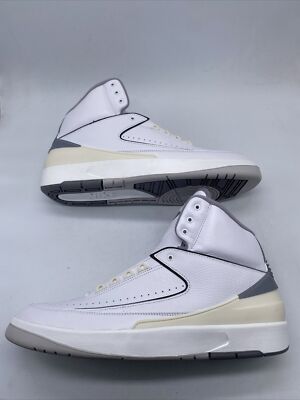 Size 12 - Air Jordan 2 Retro White Cement for sale online | eBay