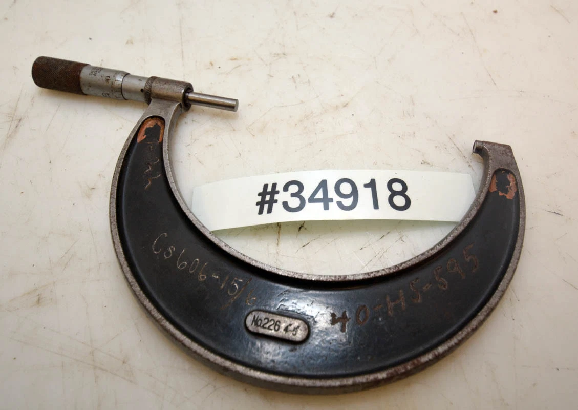 Starrett 436 Micrometer Restoration, 59 OFF