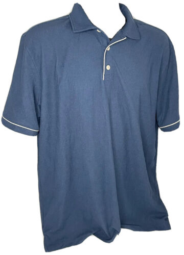 FOOD LION EMPLOYEE BLUE HYDROVENT SHORT SLEEVE POLO SHIRT, SIZE LARGE ...