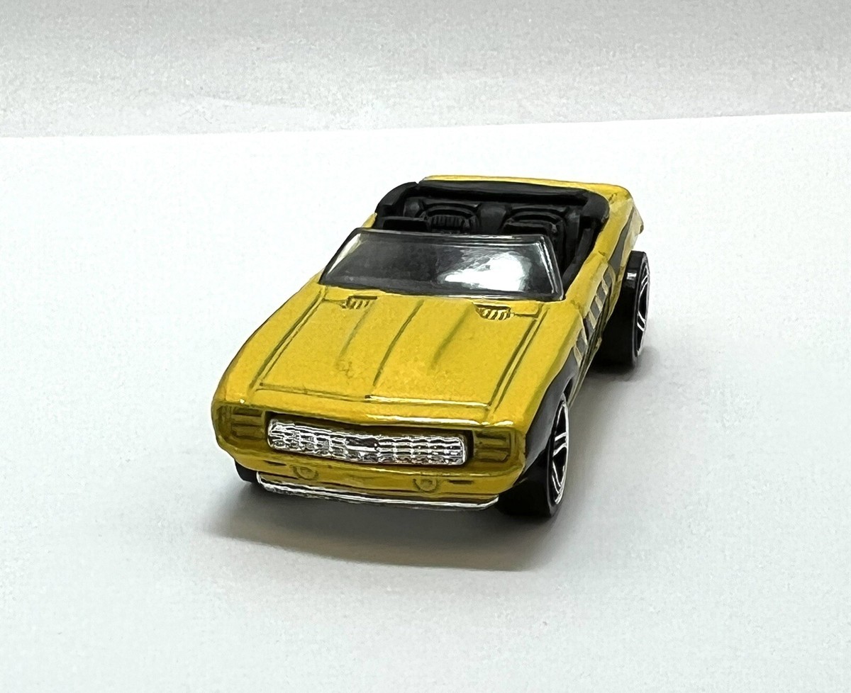 Malaysia Hot Wheels Yellow '69 Camaro TM GM Die Cast Model Car | eBay