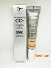 IT Cosmetics Your Skin But Better CC+ ( Medium ) Full Coverage Cream SPF50+ NEW