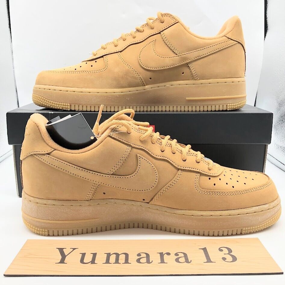Supreme Nike Air Force 1 Low Black White Wheat 3colors Supreme Nike Air Force 1 Low Black White Wheat 3colors