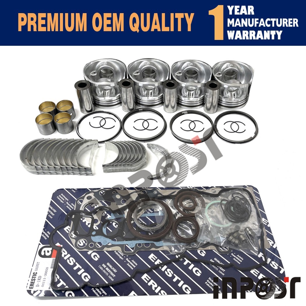 Overhaul Rebuild Kit For Toyota 1KD 1KDFTV Engine LC Prado Fortuner 3.0 LTR eBay