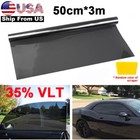 35% VLT Car Tint Film 20 in x 10 FT Professional Window Tint Heat UV IRR Block
