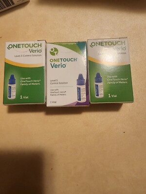 OneTouch Verio Level 3 Control Solution for Blood Glucose Meters 2 For $ 11