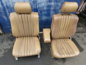 M-B Tex Kunstlederausstattung dattel Mercedes-Benz W123 Coupe C123 2.Serie