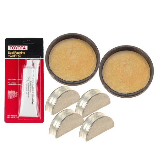 Genuine Engine Sealant w/ 2 Camshaft Seals 4 Camshaft Plugs Kit For