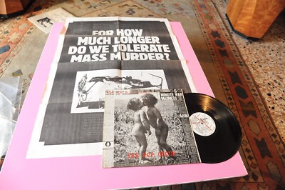 FOR HOW MUCH LONGER LP DO WE TOLERATE ORIG UK 1980 EX CON MAX POSTER