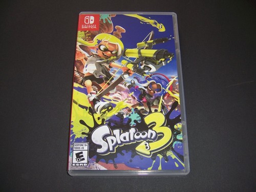 Authentic Replacement Box *Case Only* Nintendo Switch - Splatoon 3 Three