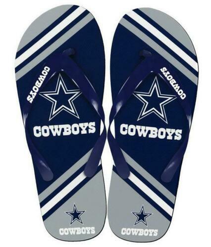 Flip Flops Dallas Cowboys NFL Football 