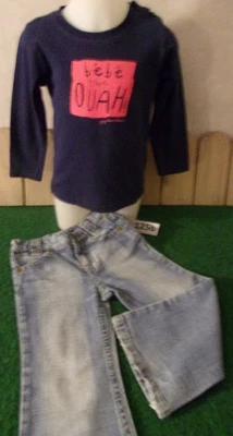 lot 7 vêtements enfant 3 ans fille,sweat,jean,pull,short velours ........... - Photo 1/3