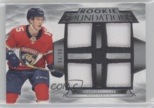 2021 Upper Deck The Cup Foundations Quad Jerseys 94/99 Anton Lundell #F-LU 15ok