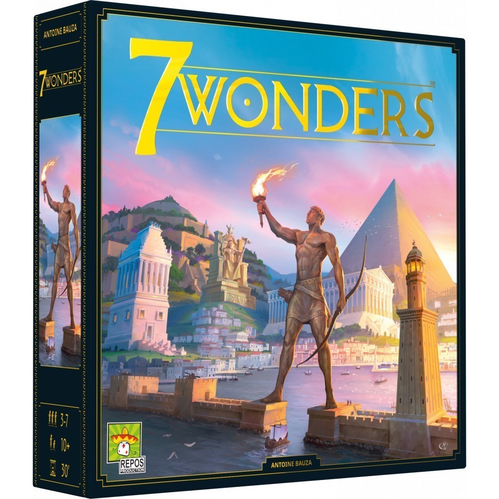 7 Wonders Nouvelle Edition : le jeu de société idéal pour animer vos week-ends entre amis