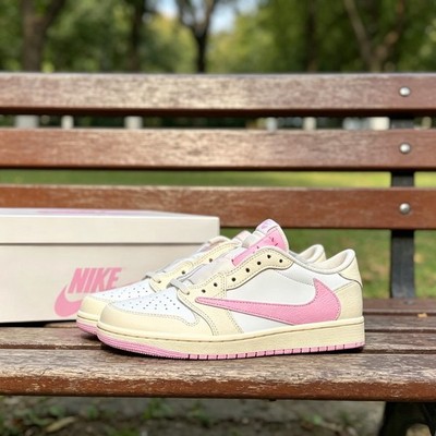 Travis Scott x Air Jordan 1 Retro Low OG IQ7604-100 Men s Size 5-14 