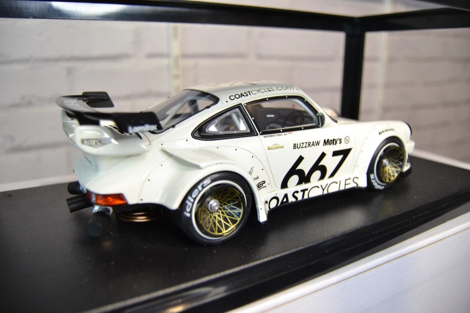 GT SPIRIT   .  1/18   Porsche 911 (964) 2020  RWB Coast Cycles  Ref:GT410  . - Photo 4/4