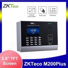 ZKTeco M200Plus TCP/IP 2.8 inch Screen RFID Card Time clock Time Attendance