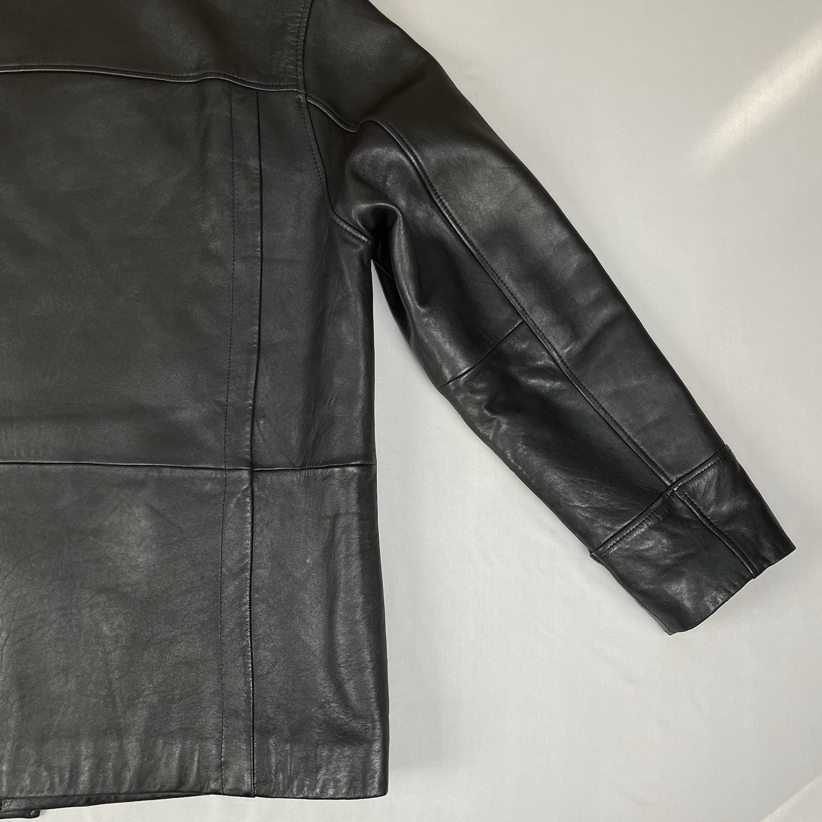 Wilsons Dylan 4-Button Leather Jacket Blazer Spor… - image 4