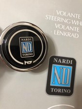 Black Steering Wheel Replacement Horn Button Classic Single Contact For Nardi Nd