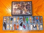 Kenner Star Wars Figure 24 Piece Lot with Collectors Case and Trays