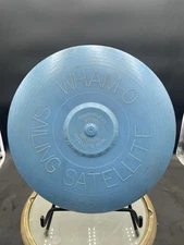 Vintage Blue Wham-O Sailing Satellite 11” Tournament Model UFO Frisbee Disc