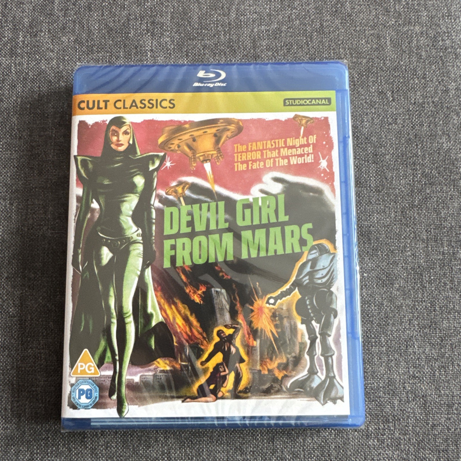 Devil Girl from Mars (1954) NEW SEALED BLU RAY
