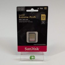 New SanDisk Extreme Plus 512GB SDXC UHS-I V30 Memory Card