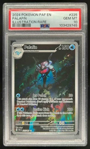 2024 Pokemon Paldean Fates Palafin #225/091 PSA 10