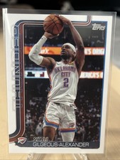 Shai Gilgeous-Alexander 2025-26 Topps NBA #115 Oklahoma City Thunder