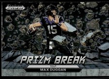 2023 Panini Prizm Draft Picks Break Max Duggan TCU Horned Frogs #PB-20