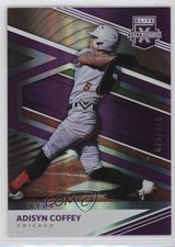 2020 Panini Elite Extra Edition Status Purple /249 Adisyn Coffey #110 0q3