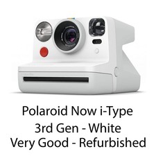 Polaroid Now Instant Camera i-Type - White (3rd Gen)