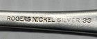 Hospital S D Co Nickel Silver Rogers Dinner Fork 1930-40 — photo 3