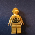 Lego Mini Figure Minifigure Star Wars C-3PO SW0161a c3po Pearl Gold