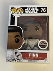 Funko Pop Star Wars Finn (Stormtrooper) Gamestop Exclusive #76 w/Protector