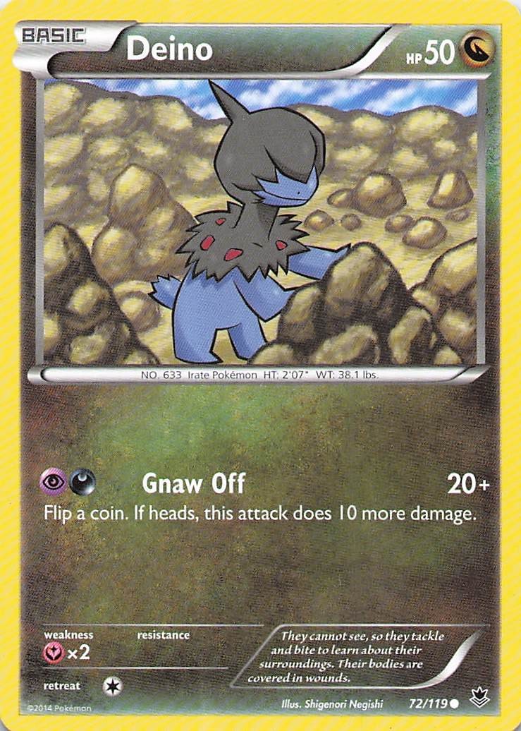 Deino Common XY - Phantom Forces 72/119 LP Normal