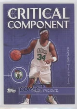 2005-06 Topps Critical Component Paul Pierce #CC10 HOF