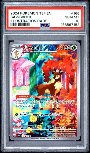 Sawsbuck graded PSA 10 for sale on eBay