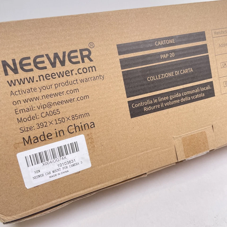 NEEWER 3-Suction Car Mount Kit w/ Pole, Quick Release for GoPro/Insta360, Camera - Image 4 of 4