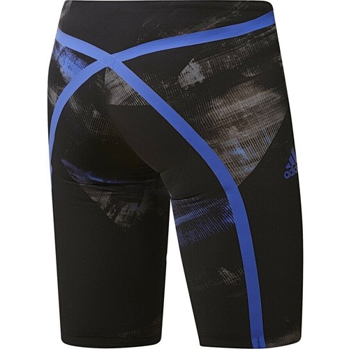 NEW NWT adidas ADIZERO XVIII FREESTYLE JAMMER SWIM SHORTS TIGHT CD5237 SZ 20" - Picture 4 of 12