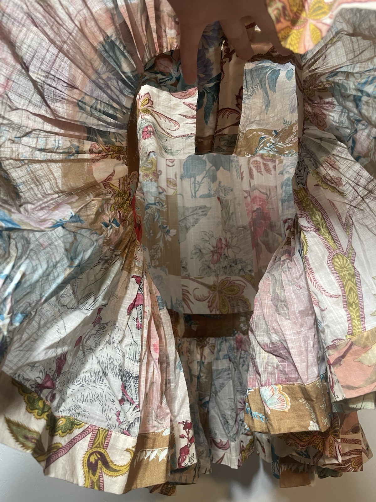 Zimmerman Multi-Colored Patchwork Printed Dress W… - image 11