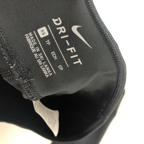 Nike XS EUC schwarz Mesh Seiten XS Etikett (eigentlich 22W 26,5L) sportliche Legging Hose - Bild 9 von 10