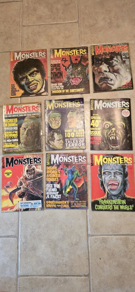 Famous Monsters #150 雑誌 ヴィンテージ Las mejores ofertas en Famous Monsters las revistas ilustradas en