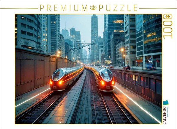 Puzzle Calvendo Voyager Vert. Arriver Intelligemment. | 1000 PièCes, Format Asse-image
