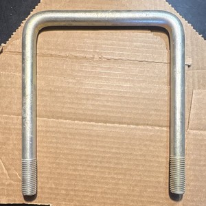 Heavy Duty Square Bend U-bolt 8” X 8” , 7/8”, Grade 8, (1) New