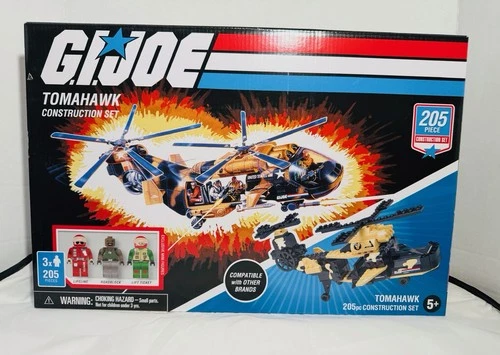 G.I. Joe Tomahawk Building Set 205 PCS Forever Clever Construction Blocks